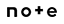 noteのロゴ画像です